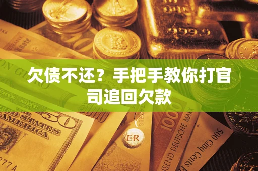 武汉欠债不还？手把手教你打官司追回欠款