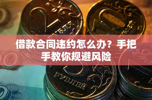 武汉借款合同违约怎么办？手把手教你规避风险