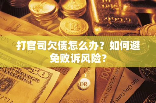 武汉打官司欠债怎么办？如何避免败诉风险？