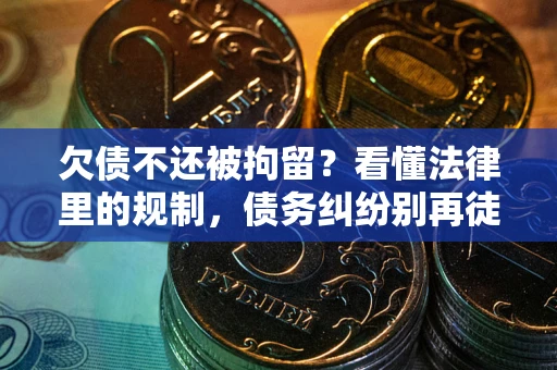 武汉欠债不还被拘留？看懂法律里的规制，债务纠纷别再徒劳奔波