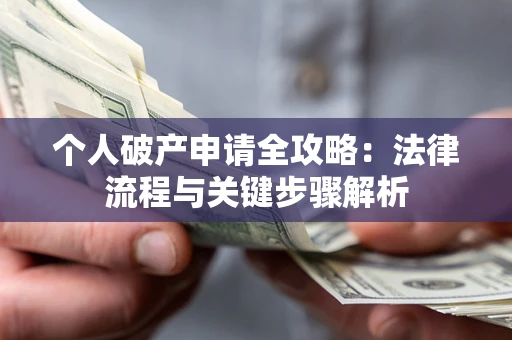 武汉个人破产申请全攻略：法律流程与关键步骤解析