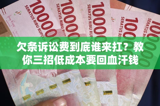 武汉欠条诉讼费到底谁来扛？教你三招低成本要回血汗钱